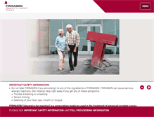 Tablet Screenshot of firmagon.com